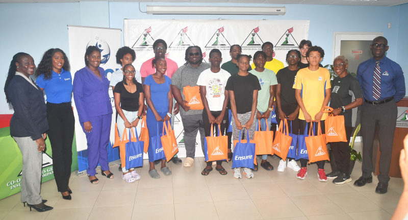 Co-operators Supports CARIFTA-Bound Athletes of Elite Distance Track & Field Club