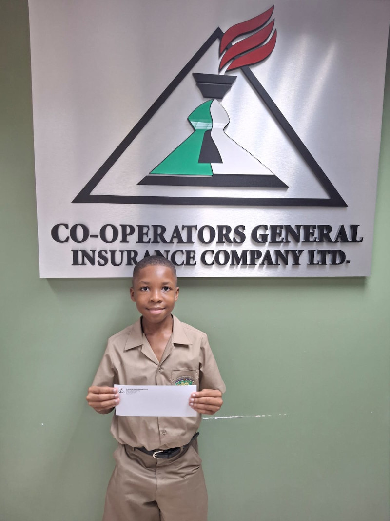 Presentation to Jaden Cox