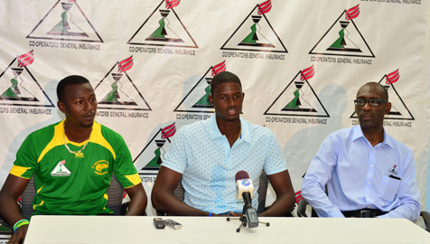 Mr. Jason Holder addresses Catherine's Cricket Club Cricketers.